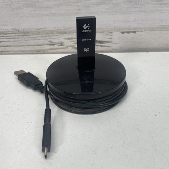 Wireless Gaming Headset Logitech G930 USB Receiver Dongle Adapter A-00024 Tested - Picture 1 of 6